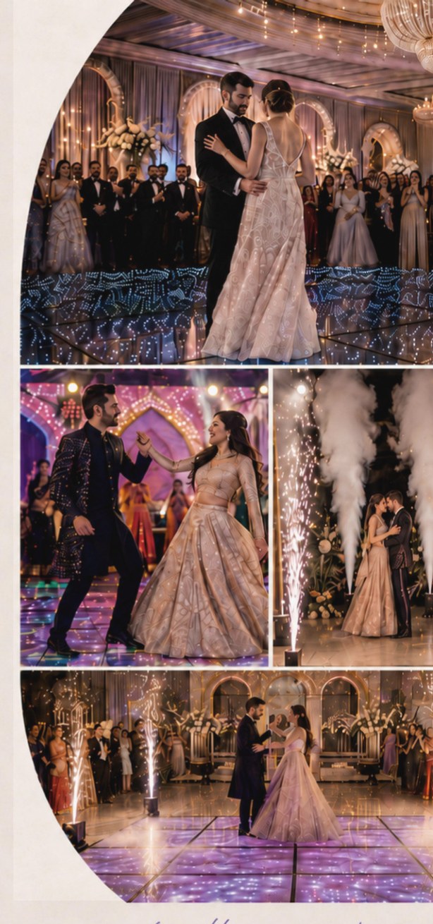 Wedding statement moment